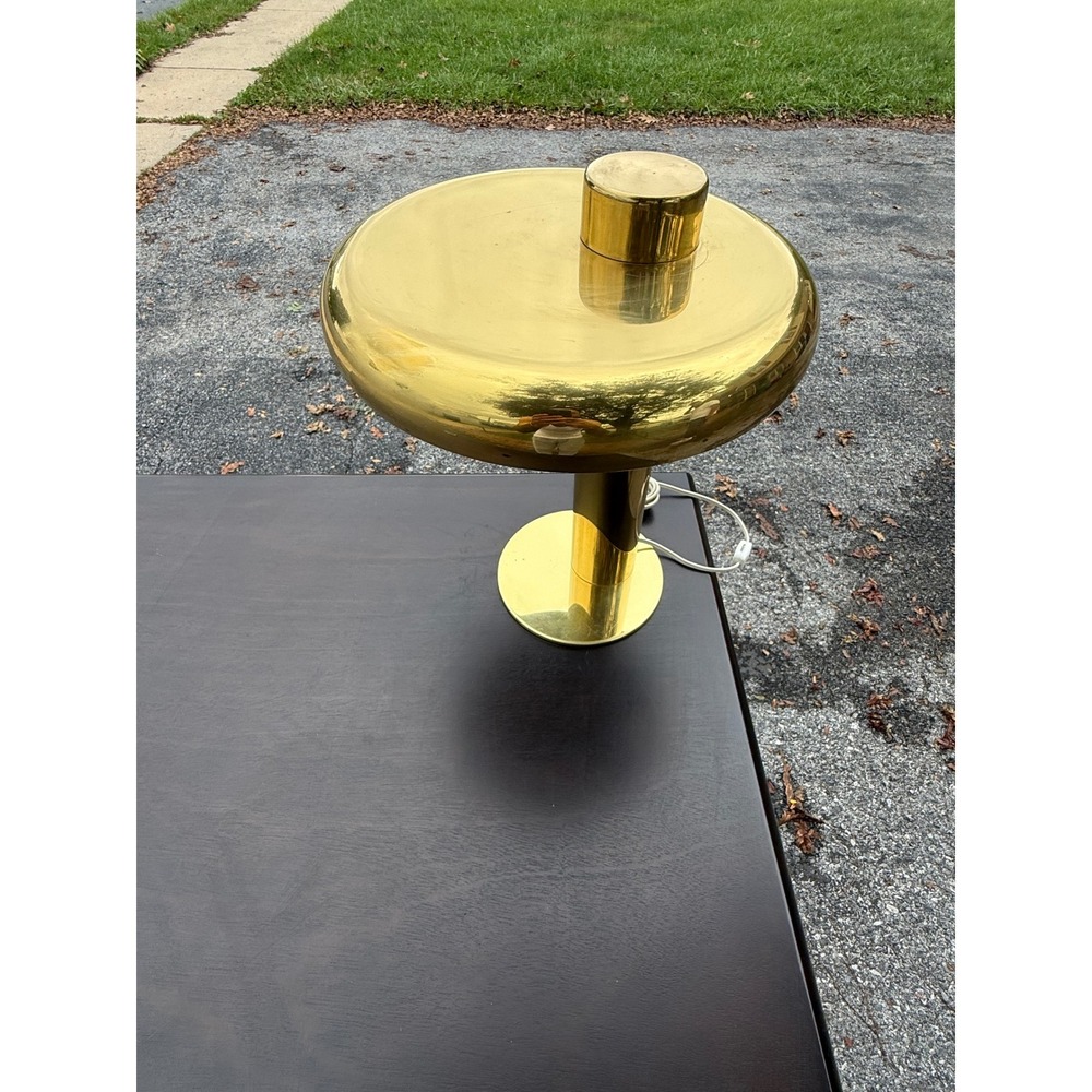 VTG MCM Brass Table Desk Lamp Pierre Cardin
